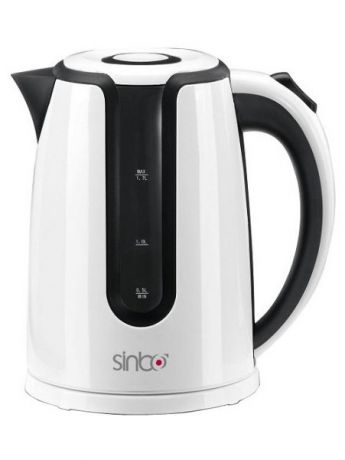 Чайники электрические Sinbo Чайник электрический SINBO SK 7323, 2200Вт, белый и черный