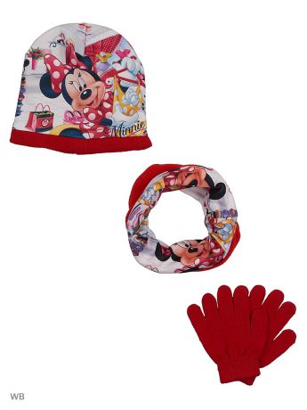 Снуды Sun City Комплект шапка, шарф-труба и перчатки
