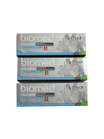 Зубные пасты BIOMED Splat набор зубная паста BIOMED CALCIMAX *3