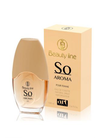 Туалетная вода BEAUTY LINE Туалетная вода Beauty line So Aroma 100 ml/ж