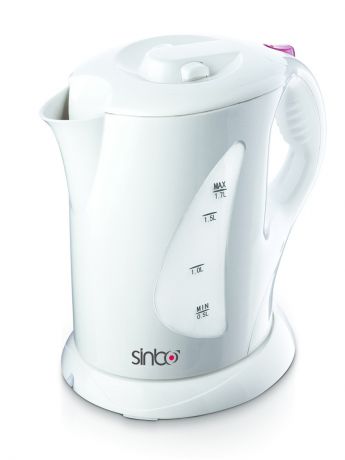 Чайники электрические Sinbo Чайник Sinbo SK 2386 1.7л. 2000Вт белый (пластик)