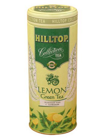 Зеленый чай Hilltop Чай Hilltop Collection "Зеленый чай с лимоном" в ж/б 100 гр.