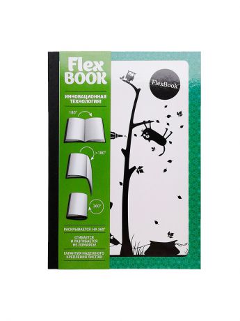 Тетради Expert Complete Тетрадь FLEX BOOK Animals, 80 листов.