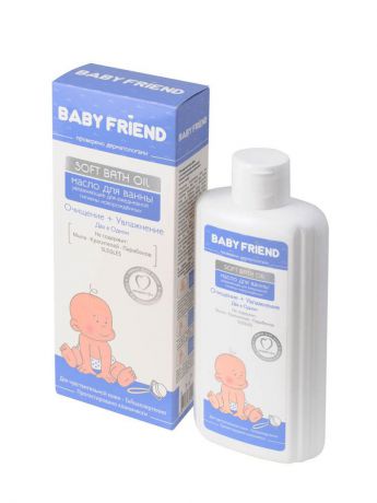 Масла Baby Friend Baby Friend Масло Для Ванны Увлажняющее, Для Ежедневной Гигиены Новорожденных, 300 Мл