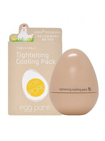 Косметические маски Tony Moly Маска сужающая поры EGG PORE, 30г