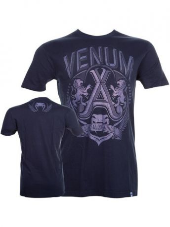 Футболка Venum Футболка Venum Jose Aldo Lion T-Shirt - Blue