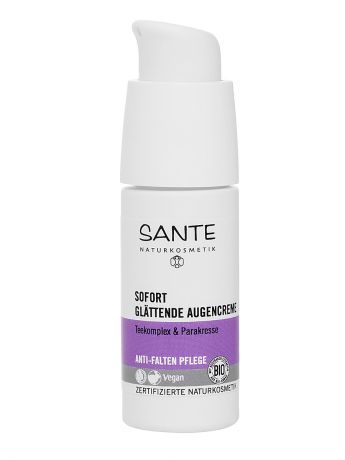 Кремы Sante Anti-age интенсивно разглаживающий крем вокруг глаз с чайным комплексом и с Био-экстрактом Акмеллы