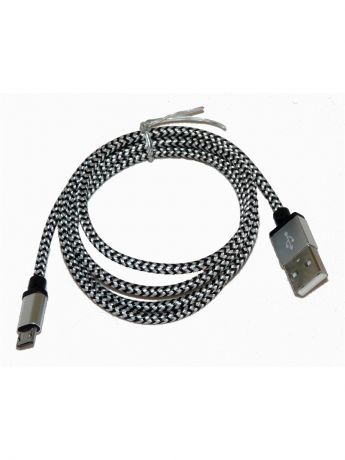 Кабели Pro Legend Usb кабель Pro Legend micro Usb, текстиль, черно-белый, 1м