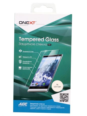 Защитные стекла ONEXT Защитное стекло Onext для телефона LG X Cam