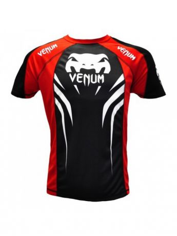 Футболка Venum Футболка Venum Electron 2.0 Walkout Dry Fit T-shirt Red/Black