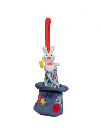 Мягкие игрушки Ebulobo Музыкальная игрушка Кролик в шляпе