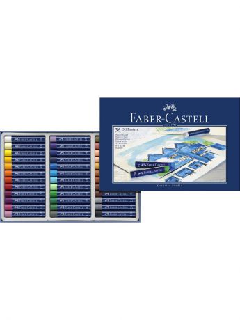 Мелки Faber-Castell Масляная пастель STUDIO QUALITY, набор цветов, в картонной коробке, 36 шт.