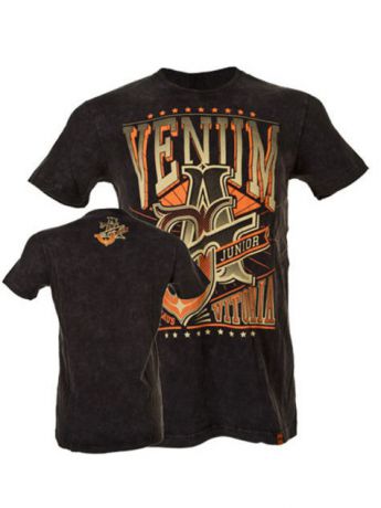 Футболка Venum Футболка Venum Jose Aldo Vitoria T-shirt - Black/Orange