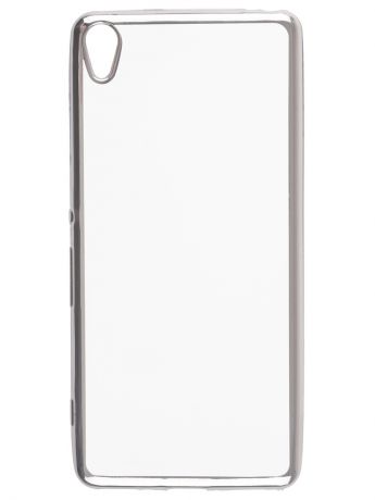 Чехлы для телефонов skinBOX Накладка  skinBOX silicone chrome border 4People для Sony Xperia XA.