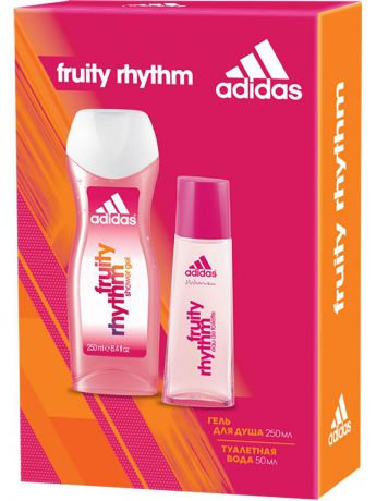 Парфюмерные наборы Adidas Adidas - Набор Ж fruity rhythm туалетная вода 30 мл + гель для душа 250 мл