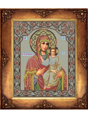 Наборы для вышивания Galla Collection Набор для вышивания бисером икона Божией Матери Смоленская