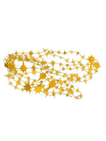 Елочные украшения Яркий Праздник Гирлянда звезда средняя 2 штуки 270 см (золото) арт.16099  (ДШВ 0,105Х0,01Х0,28 м.)