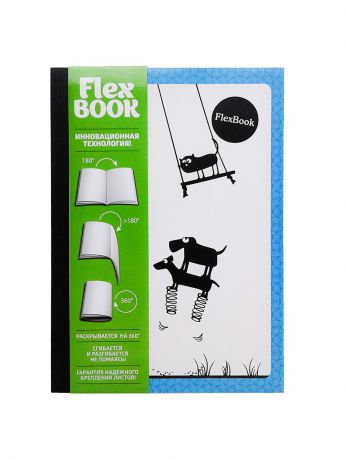 Тетради Expert Complete Тетрадь FLEX BOOK Animals, 80 листов.