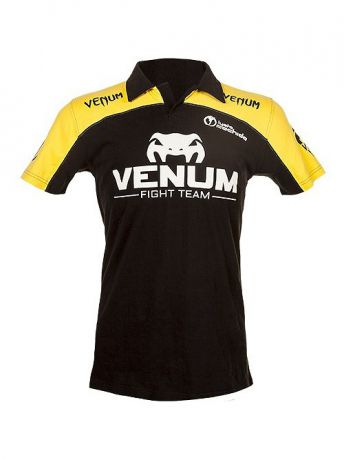 Поло Venum Футболка-поло Venum Lyoto Machida UFC Edition - Black/Yellow