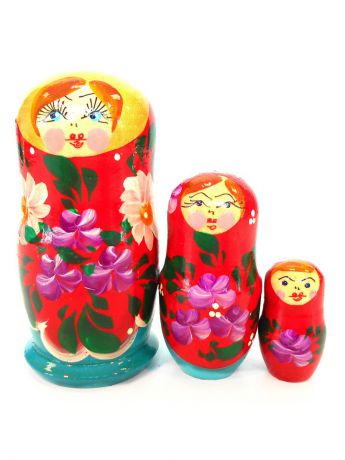 Сувениры Taowa Матрёшка - Красная тройка