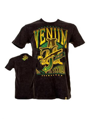 Футболка Venum Футболка Venum Jose Aldo Vitoria T-shirt - Black/Green