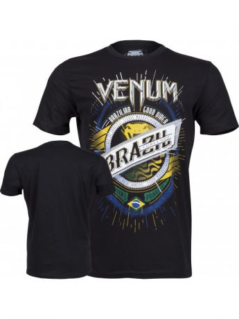 Футболка Venum Футболка Venum Keep Rolling T-shirt - Black