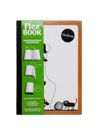 Тетради Expert Complete Тетрадь FLEX BOOK Animals 82 листа