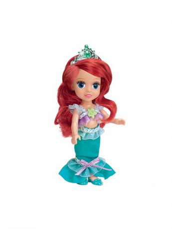 Куклы Карапуз Кукла Карапуз Disney Princess Ариэль 15 см, озвуч.,  с аксесс.