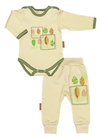 Комплекты нательные для малышей Linea di sette Костюм: боди, штанишки; ЭКО-хлопок "БОТАНИКА"