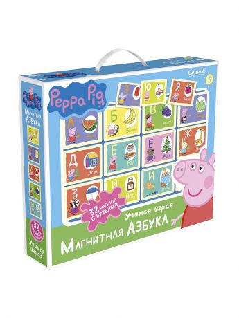 Настольные игры Peppa Pig Настольная игра Свинка Пеппа "Магнитная азбука".