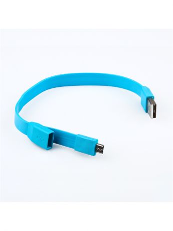 Кабели Pro Legend Usb кабель Pro Legend Micro Usb "браслет", 25см., голубой