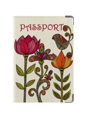 Обложки Tina Bolotina Обложка для паспорта Flowers