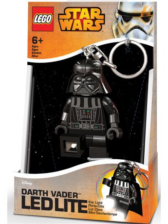 Брелоки Lego. Брелок-фонарик для ключей LEGO Star Wars - Darth Vader (Дарт Вейдер)