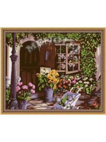 Картины Menglei Картина Цветы у двери