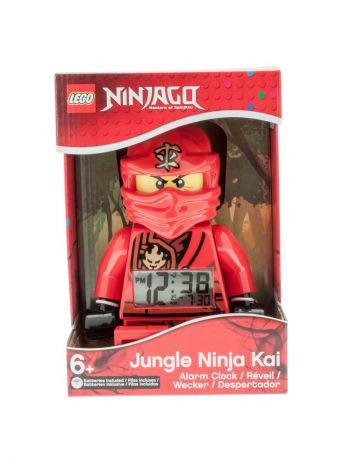 Часы настольные Lego. Часы настольные Ninjago Jungle Ninja Kai 2015