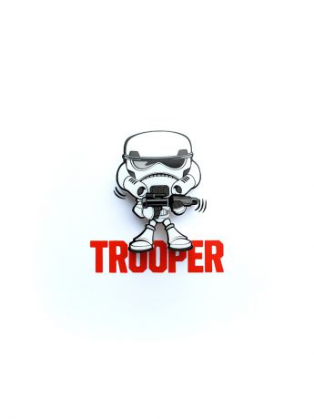 Ночники Star Wars 3D Ночник StarWars (Звёздные Войны)-Stormtrooper (Штормтрупер)