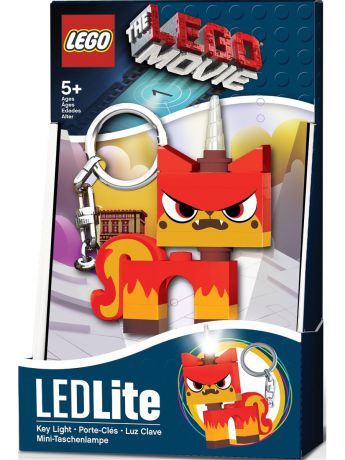 Брелоки Lego. Брелок-фонарик для ключей LEGO MOVIE - Angry Kitty