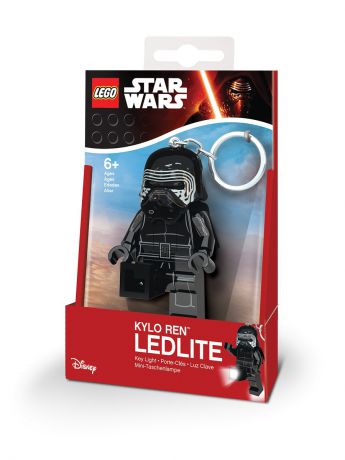 Брелоки Lego. Брелок-фонарик для ключей LEGO Star Wars-Kylo Ren (Кайло Рен)
