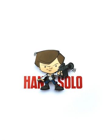 Ночники Star Wars 3D Ночник StarWars (Звёздные Войны)-Han Solo (Хан Соло)