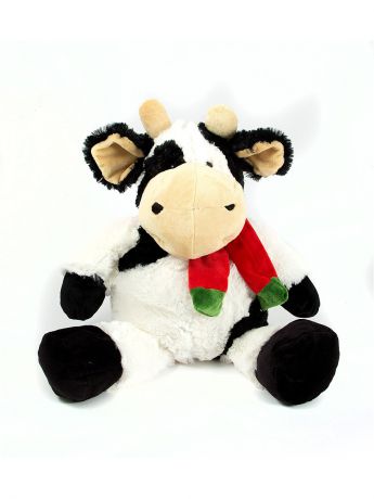 Мягкие игрушки Русские подарки Интерьерная фигурка - мягкая игрушка "Корова" 30 см