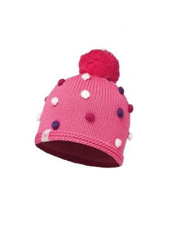 Шапки Buff Шапка BUFF 2016-17 KNITTED KIDS COLLECTION CHILD KNITTED & POLAR HAT BUFF ODELL IBIS ROSE