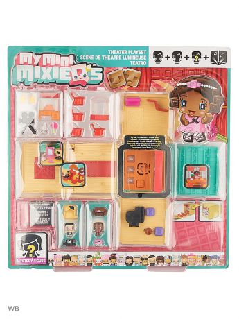 Фигурки-игрушки Mattel Игровой набор "музыкальная студия" +2 фигурки, My Mini MixieQ