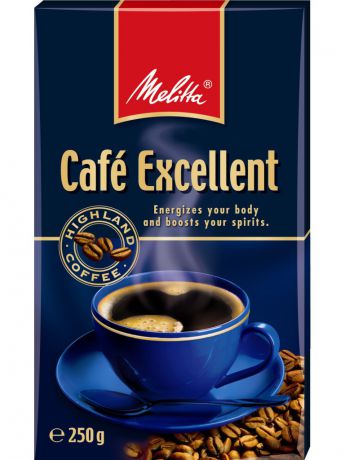 Кофе MELITTA Кофе Excellent жареный молотый 250гр Melitta 00284