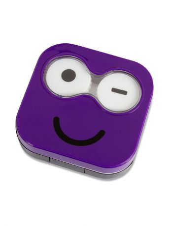 Контейнеры для линз Balvi Набор для контактных линз Emoji фиолетовый