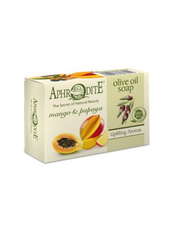 Мыло косметическое Aphrodite Мыло оливковое с манго и папайей
