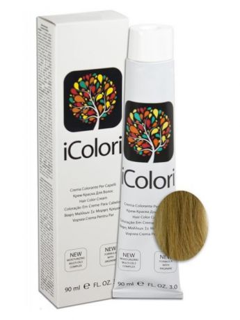 Краски для волос KayPro 11.1 Крем-краска iColori супер-платиновый пепельный блондин - 90 мл.
