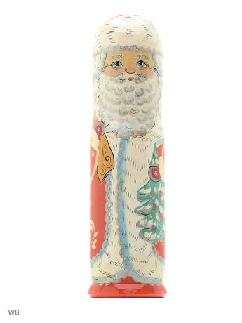 Сувениры Taowa Футляр матрешка (под бутылку 0,5л) - Дед Мороз