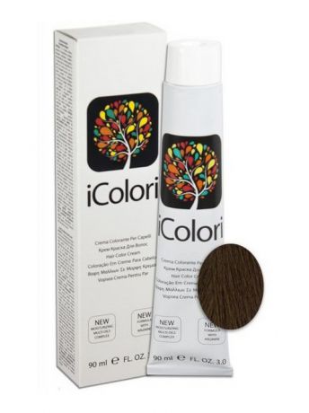 Краски для волос KayPro 6 Крем-краска iColori темный блондин - 90 мл.