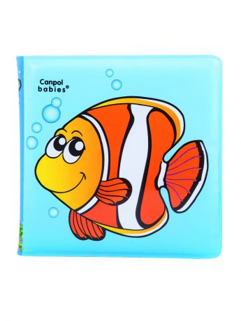 Книги Canpol babies Книжка с пищалкой, 6+, рисунок: рыбка