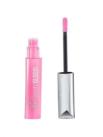 Блески Rimmel Блеск-тинт для губ Oh My Gloss! Oil Tint, тон 100 Smart Pink